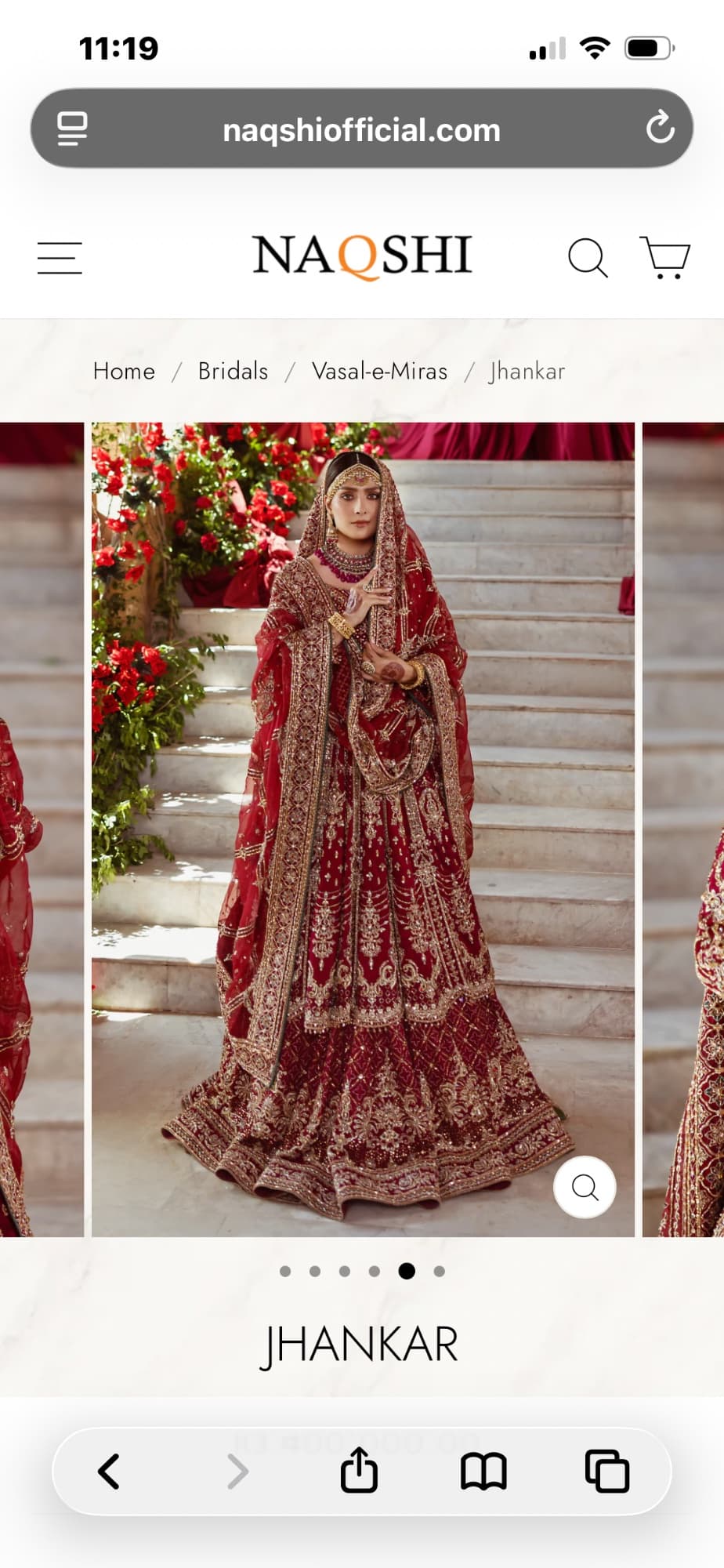 Bridal dress