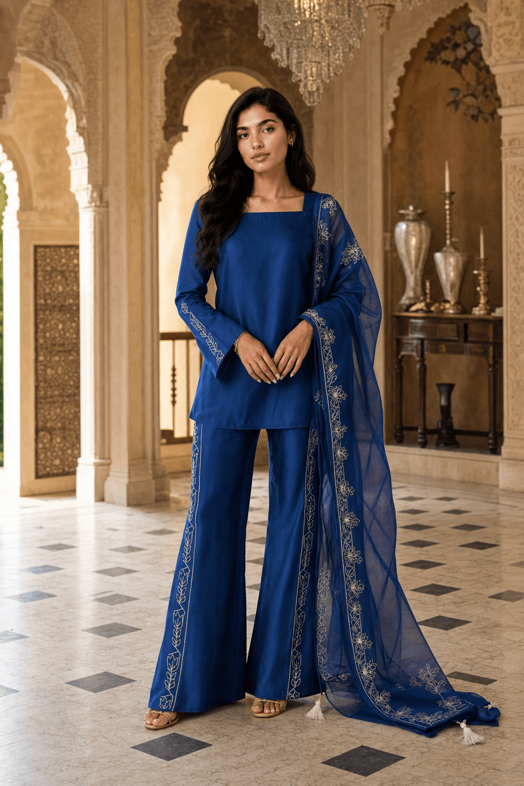 Royal Blue Semi Formal