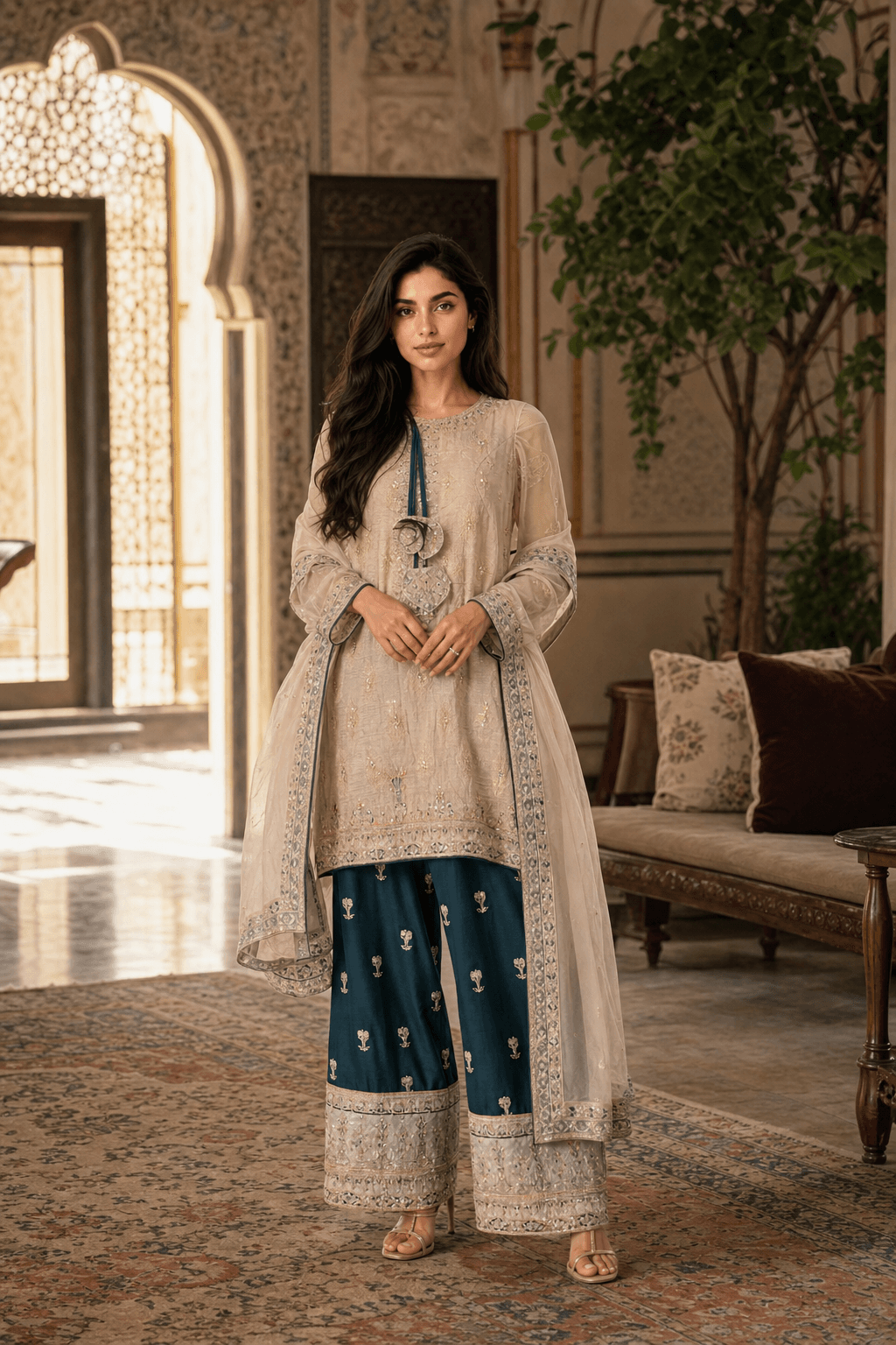 Three Piece Shalwar Kameez