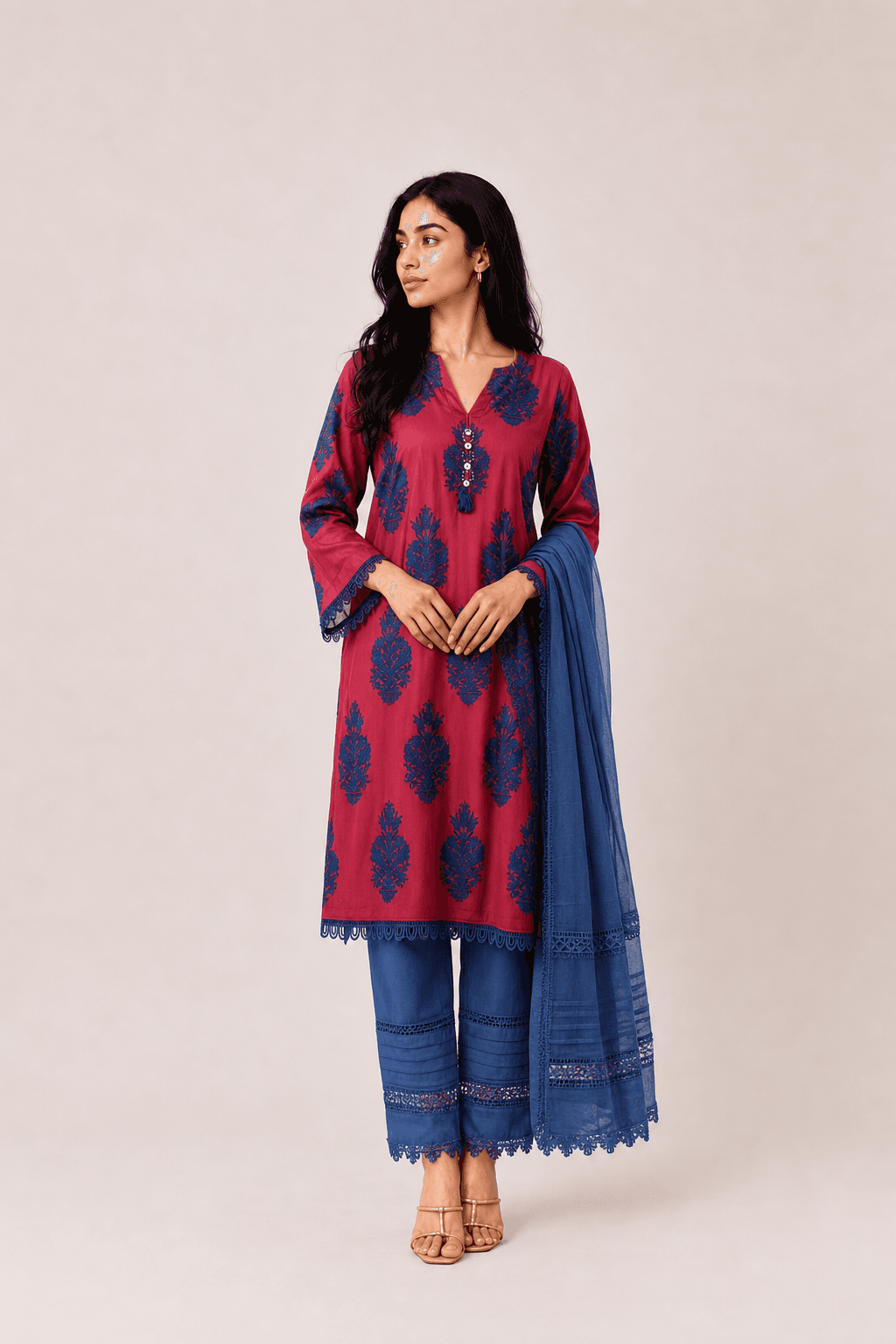 Khaadi 3 PC Suit