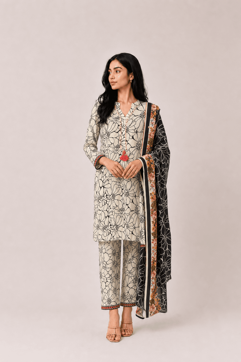 3 pc Kurta Shalwar Kameez