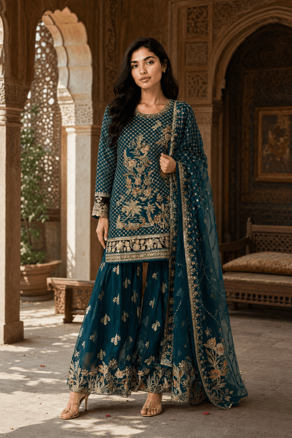 Dholk outfit